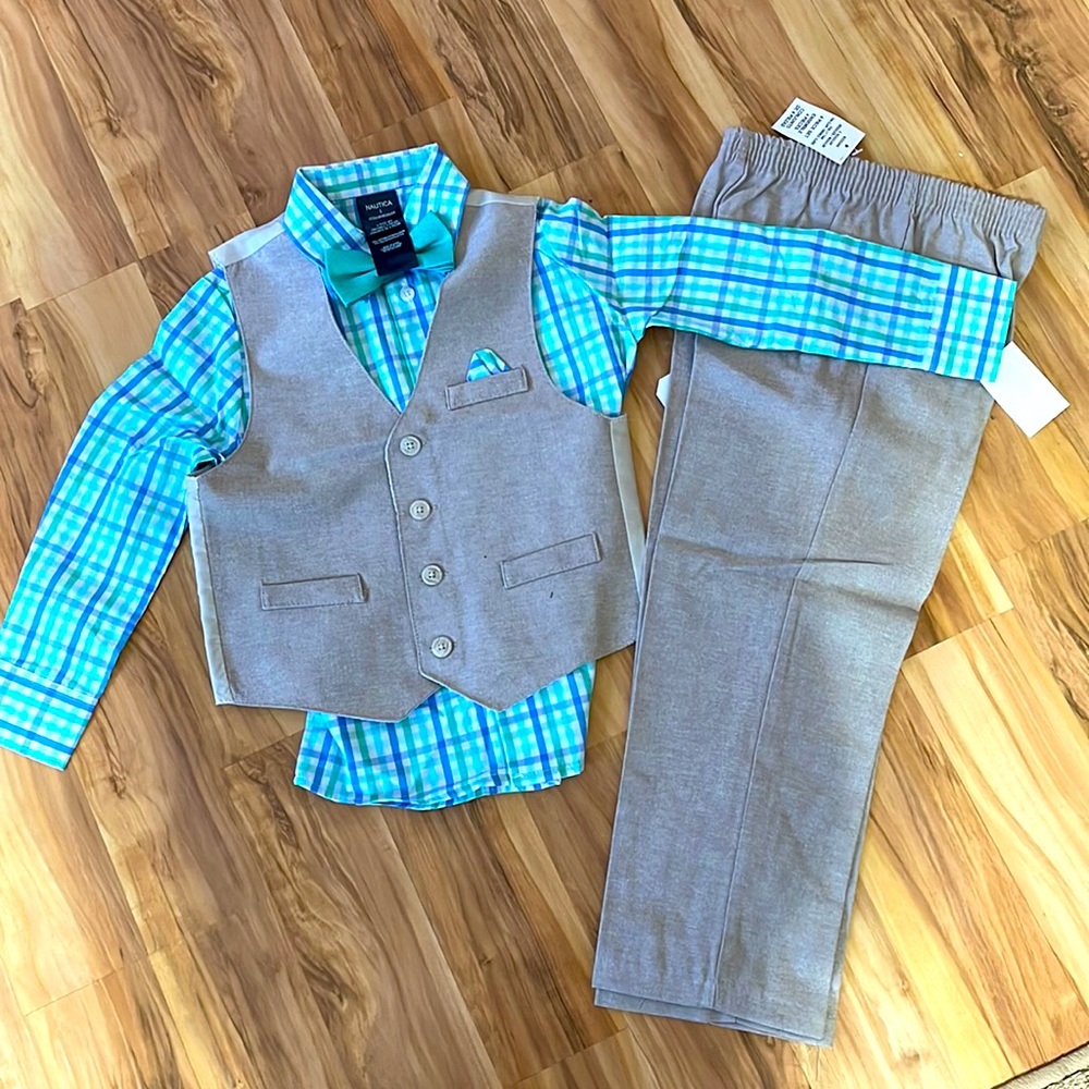 NWT - Nautica Boys Easter Suit size 5